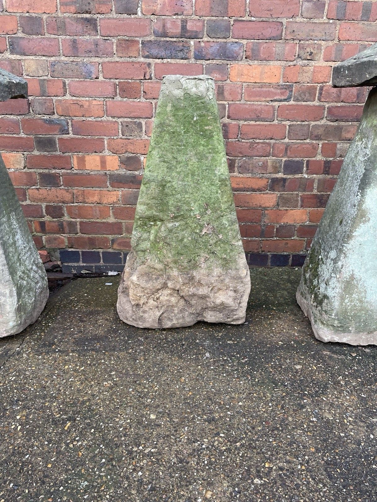 Stunning Large Antique Sandstone Staddle Stone Base, Reclaimed, Garden Ornament