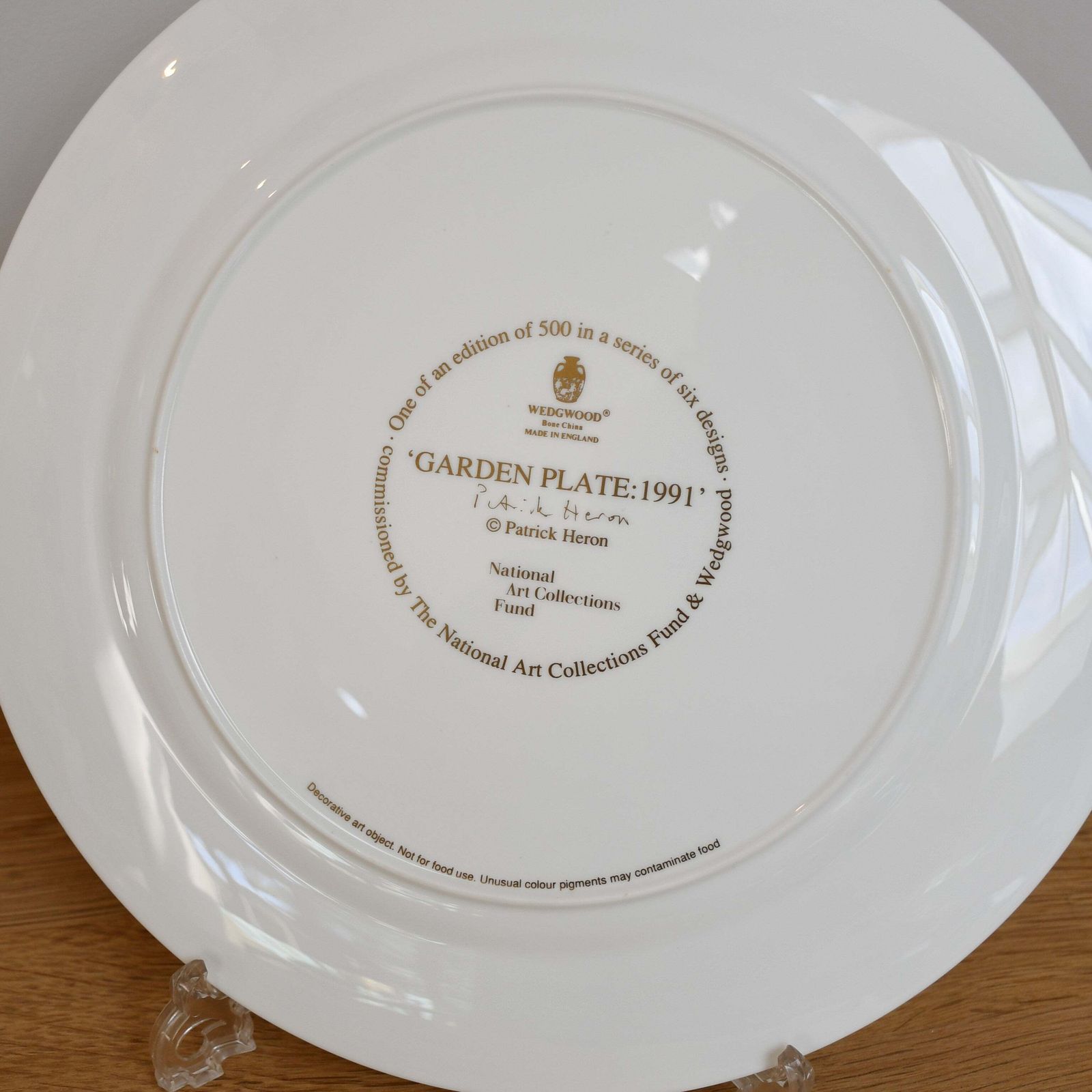 Patrick Heron   Limited Edition Garden Plate photo vinterior
