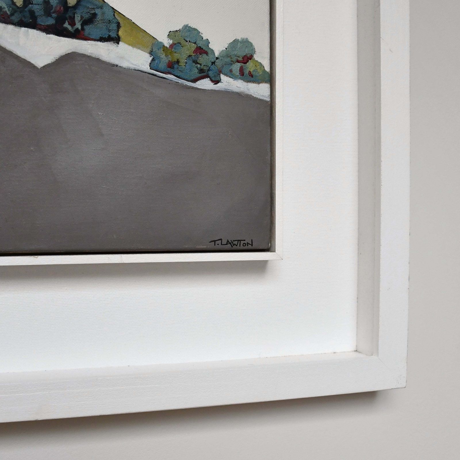 Abstract Landscape Painting By Teresa Lawton photo vinterior