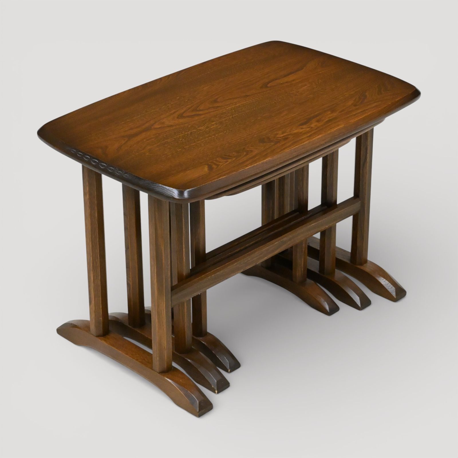 Ercol Nest Of Tables Chedworth Nest Of 3 Tables Golden Dawn Free Uk Delivery* photo 347.0