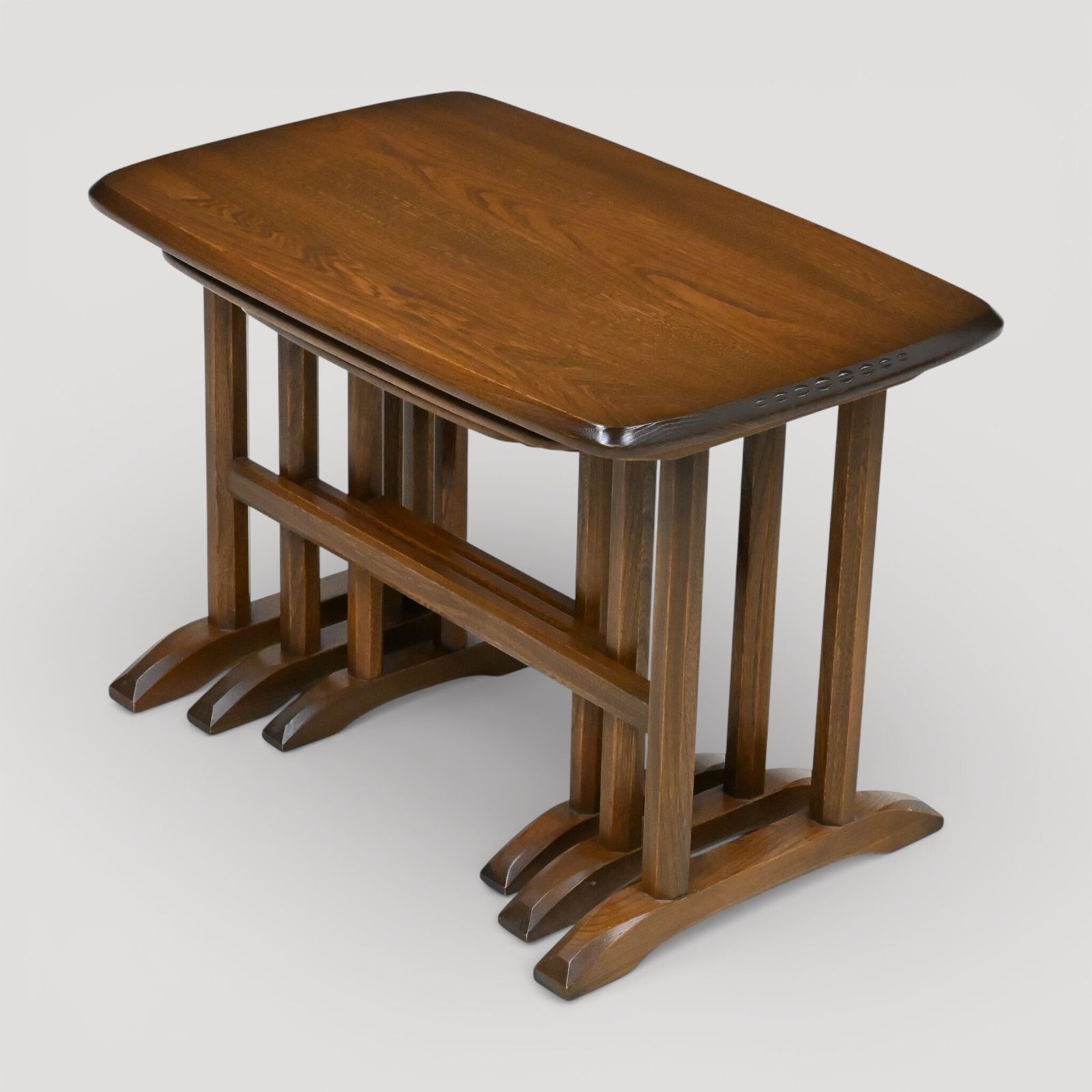 Ercol Nest Of Tables Chedworth Nest Of 3 Tables Golden Dawn Free Uk Delivery* photo buy