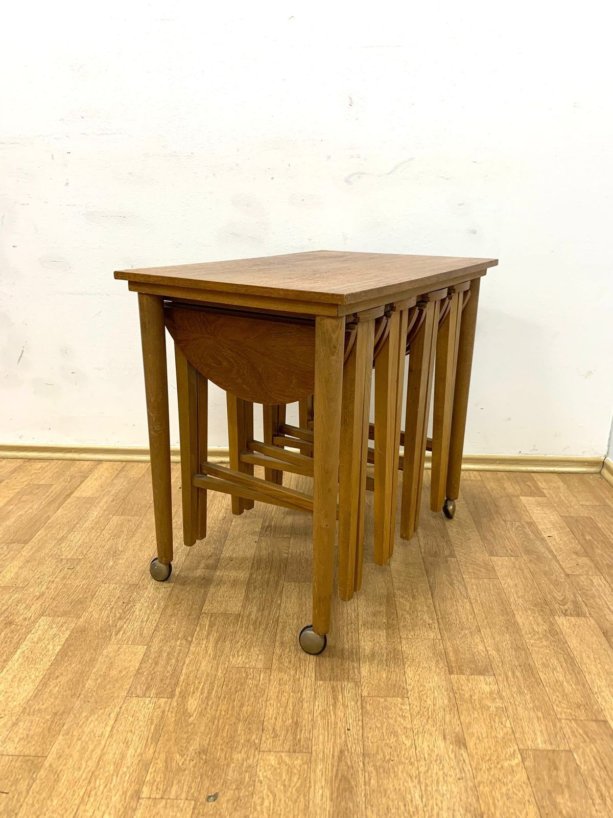 Vintage Nesting Tables By Paul Hundevad, Czech Design, 1960s photo 631.0