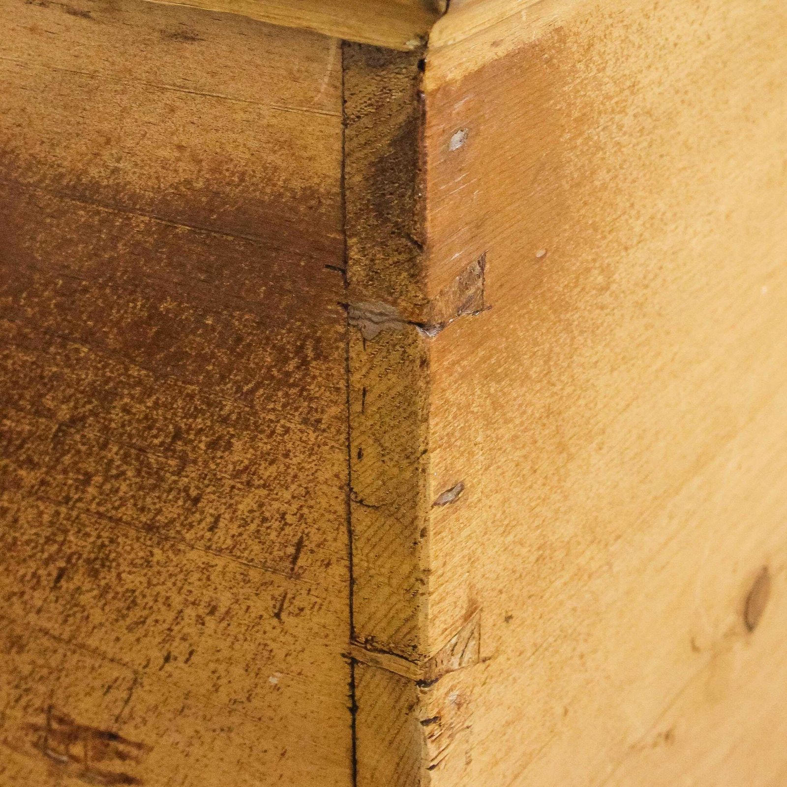 photo for sale Antique Victorian Pine Trunk | Antique Furniture | Antique Trunk | Antique Storage | Pine Trunks | Blanket Box (M 6618)