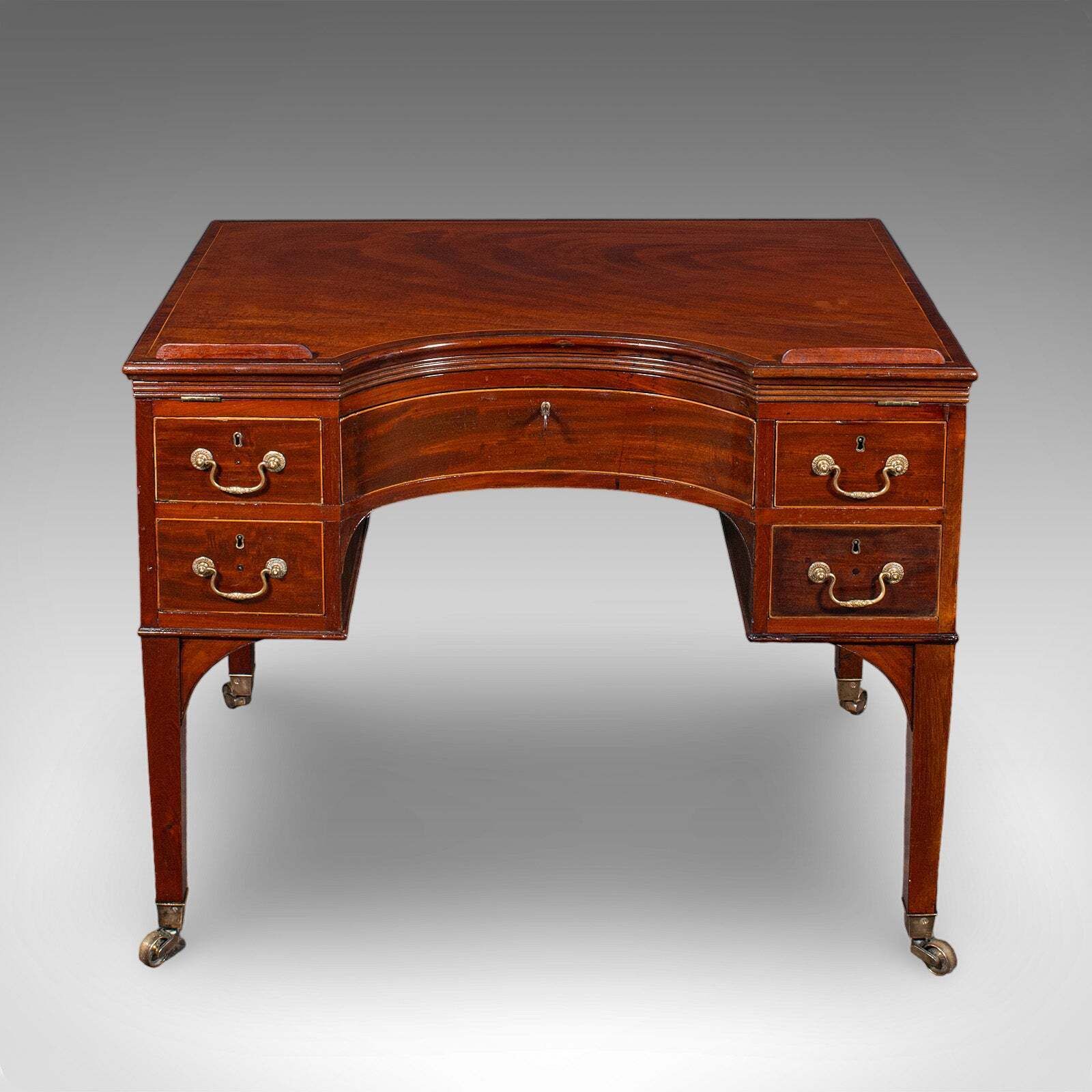 Tall Antique Architect's Riser Desk, English, Metamorphic, Cartographer, Regency photo Furniture