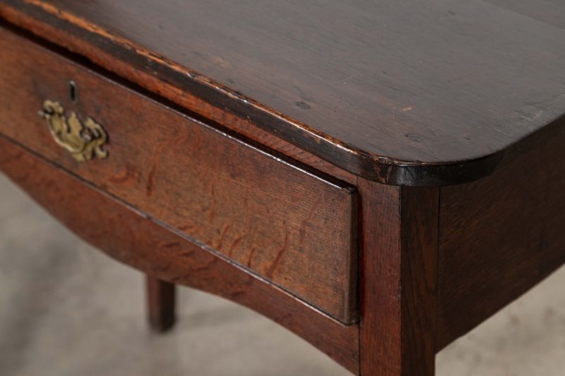 Furniture 18thc English Country Oak Dresser Base photo