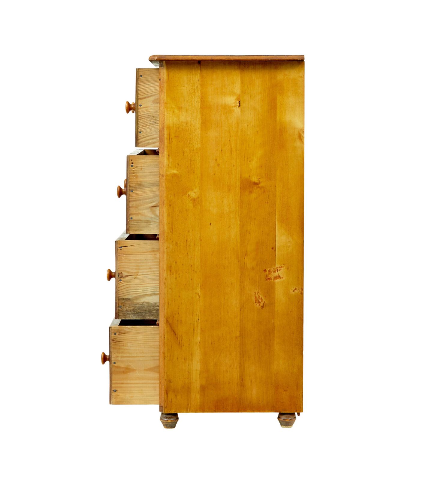 Simulated Birch Hand Painted Chest Of Drawers By Gemla Fabrikers photo Furniture