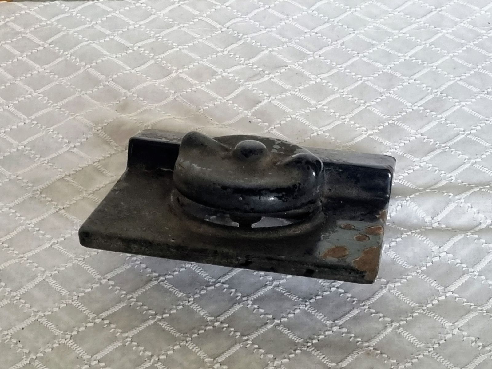 Enamelled Cooker Spare Component, Aga Standard Smoke Box Spin Wheel, Original Working Part, Cast Metal Cooker Hardware photo buy