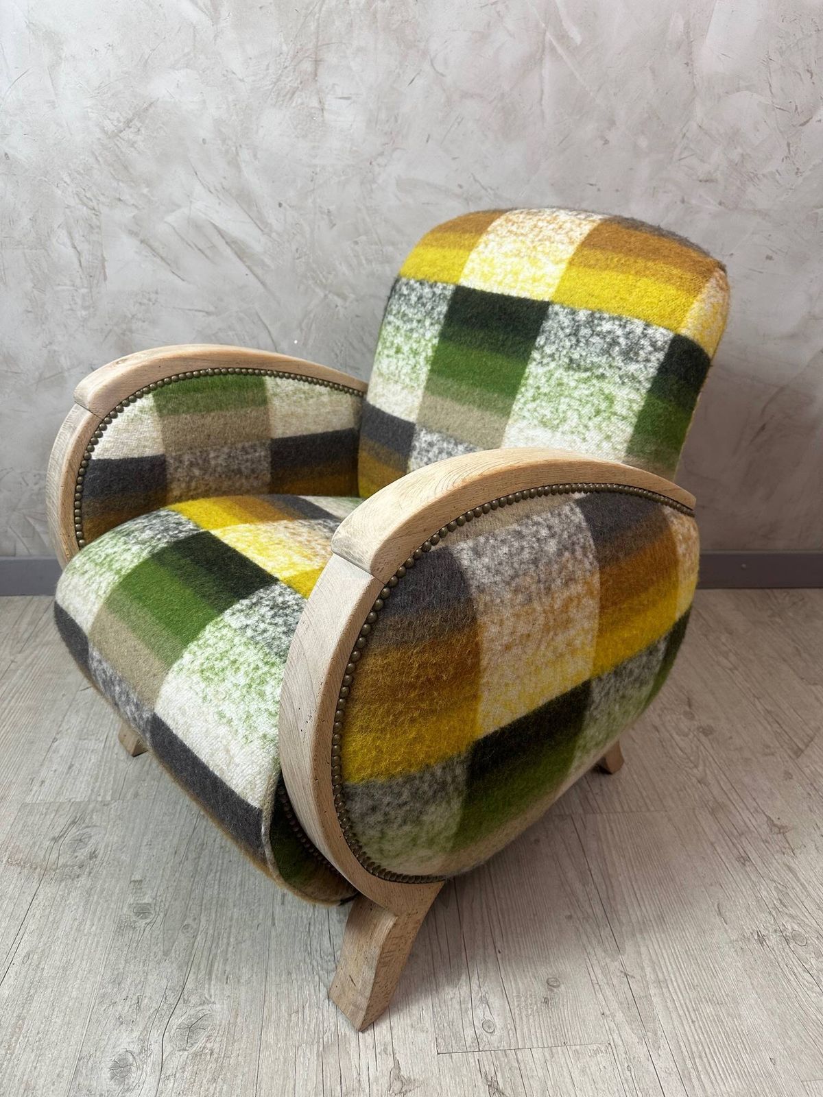 Refurbished Club Chair, Traditional photo furniture