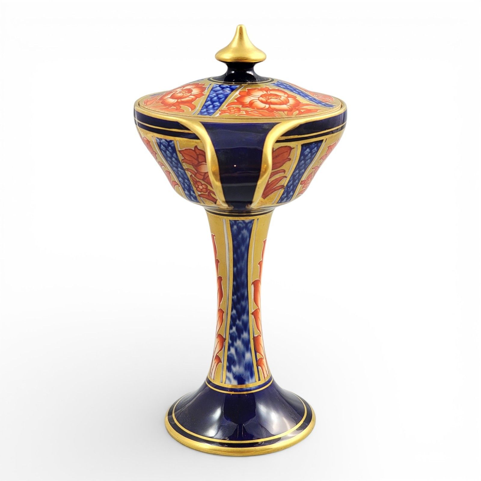William Moorcroft For James Macintyre, Aurelian Ware Twin Handled Vase, C.1898 photo buy