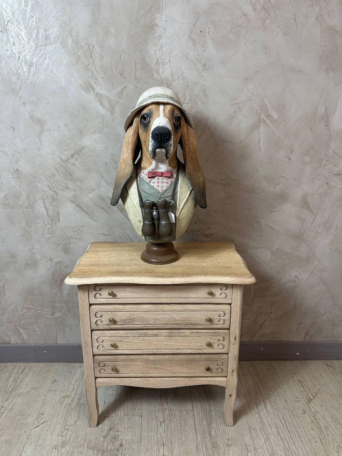 photo for sale Small Sandblasted Chest Of Drawers