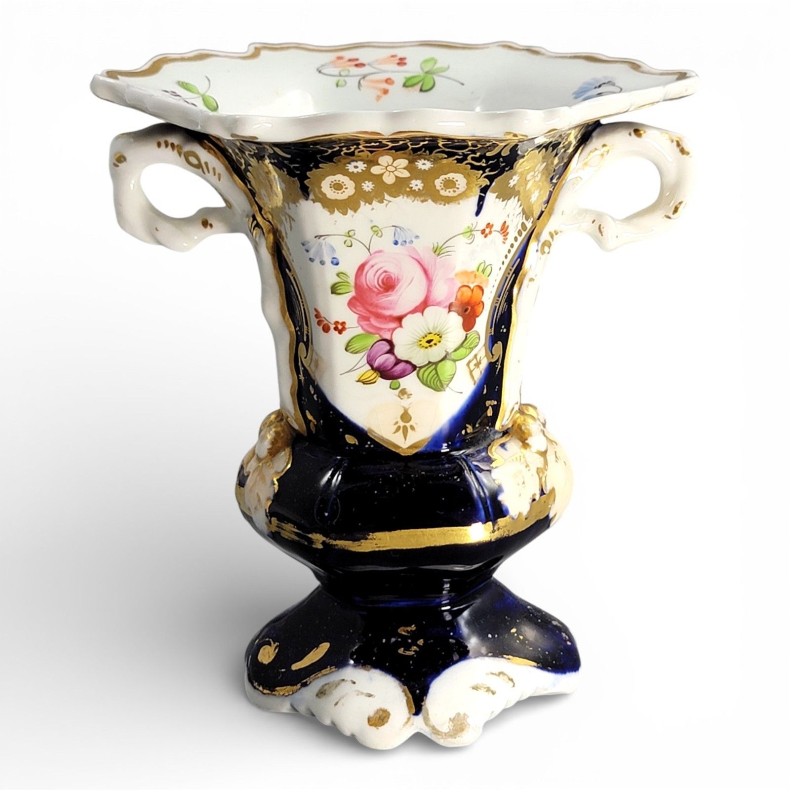 Antiqu Georgian Old Paris Porcelain “Vase De Mariée”, France, C. 1820–1840