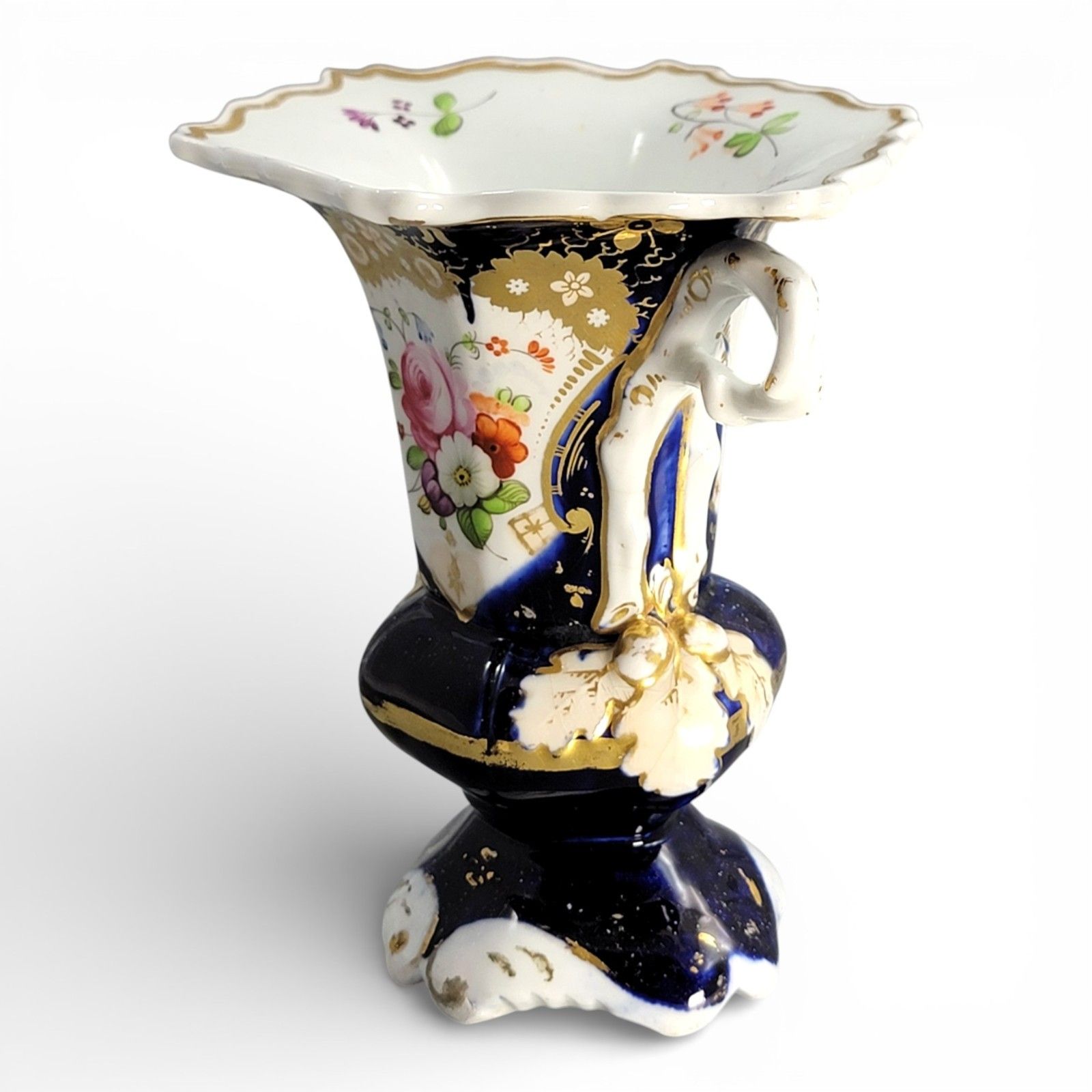 Antiqu Georgian Old Paris Porcelain “Vase De Mariée”, France, C. 1820–1840 photo furniture
