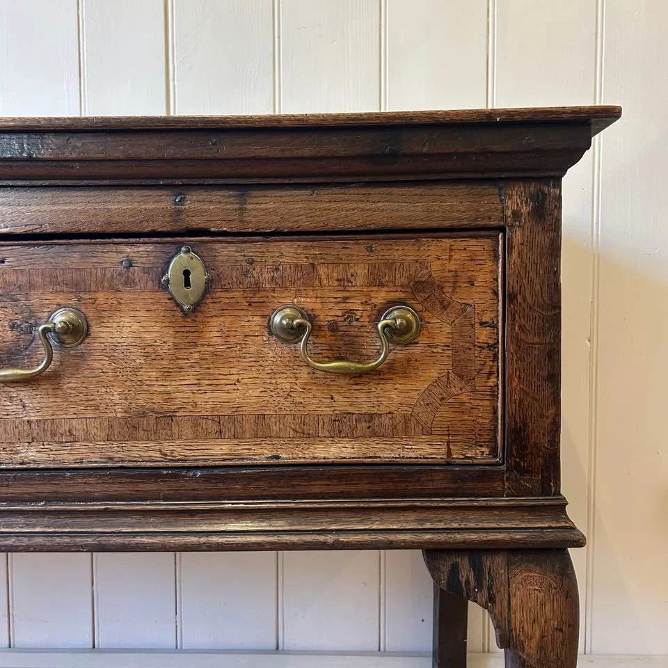 George III Oak Dresser Base, 1800s photo furniture