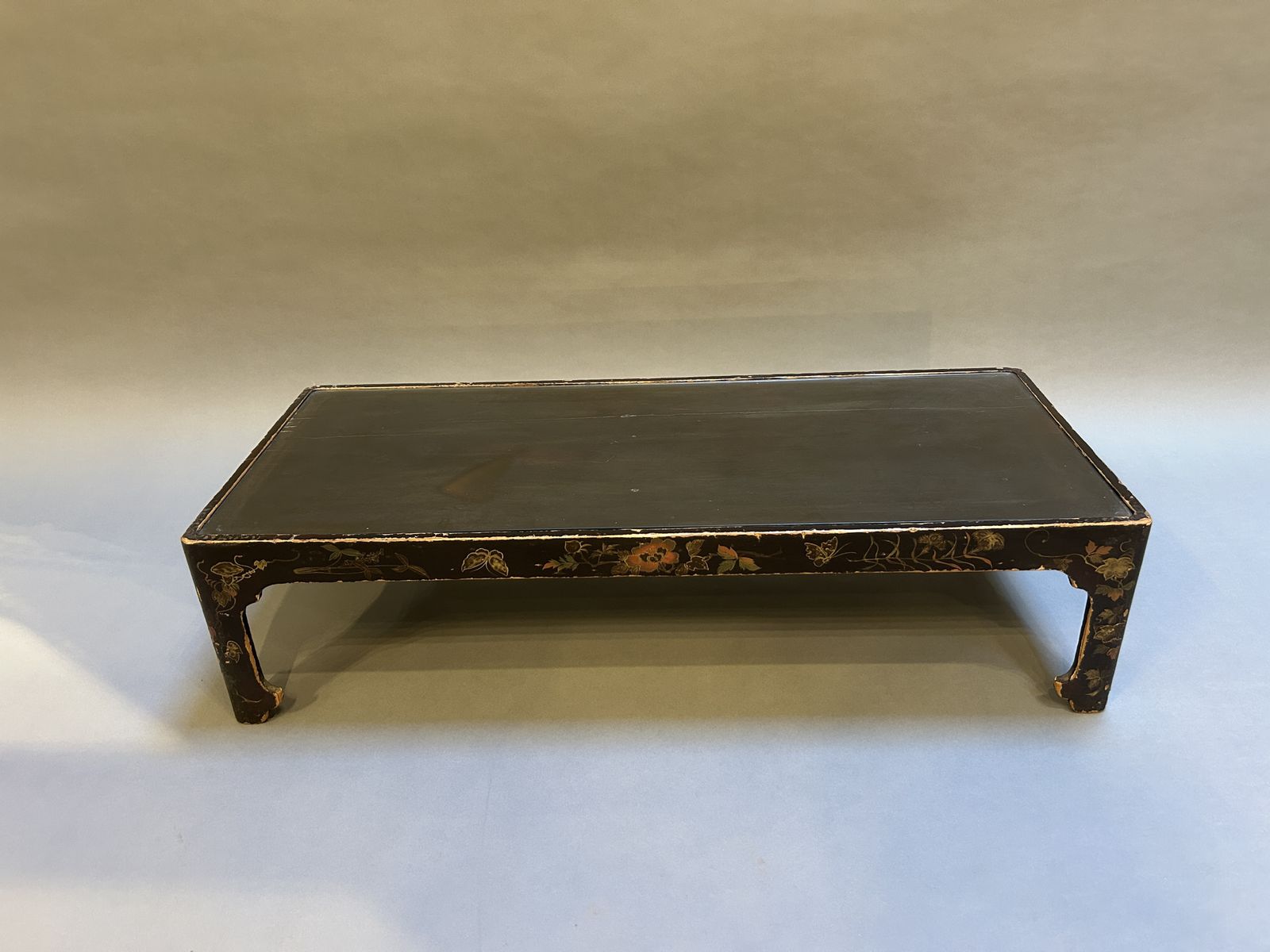 Antique Chinese Lacquered Coffee Table photo for sale
