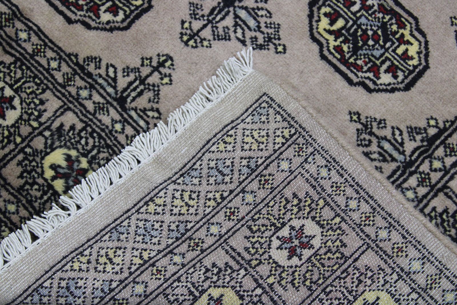 3x5 Afghan Bokhara Handmade Geometric Area Rug photo vinterior