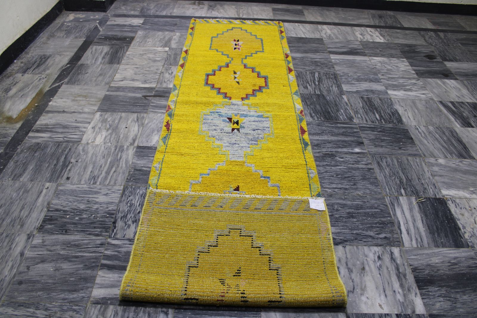 photo furniture 11 Ft Turkish Anatolian Tribal Hallway Entryway Runner Rug