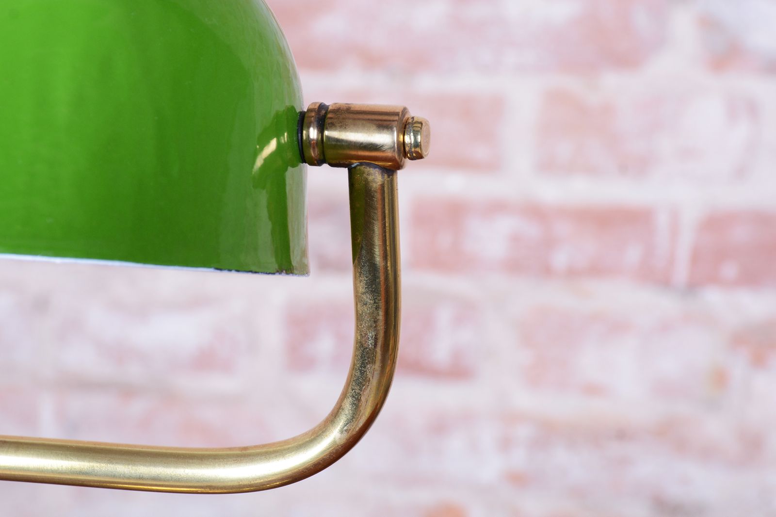 Restored Art Deco Table Lamp, By Franta Anýž, Brass, Glass, Czech, 1920s photo 650.0
