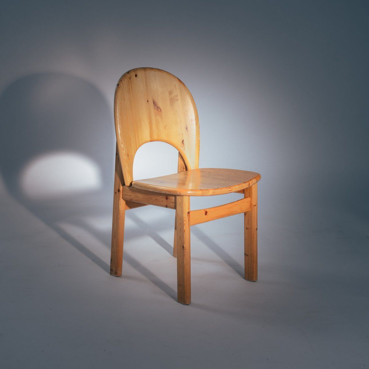 Vintage Danish Pine Tulip Dining Chairs By Niels Koefoed For Dyrlund, 1960s, Set Of 6 photo for sale