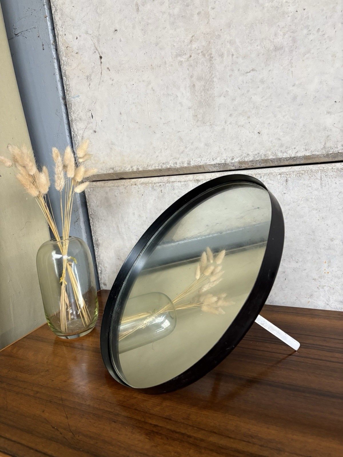 Vtg Mid Century Durlston Vanity Shaving Mirror Danish Retro Style R1038