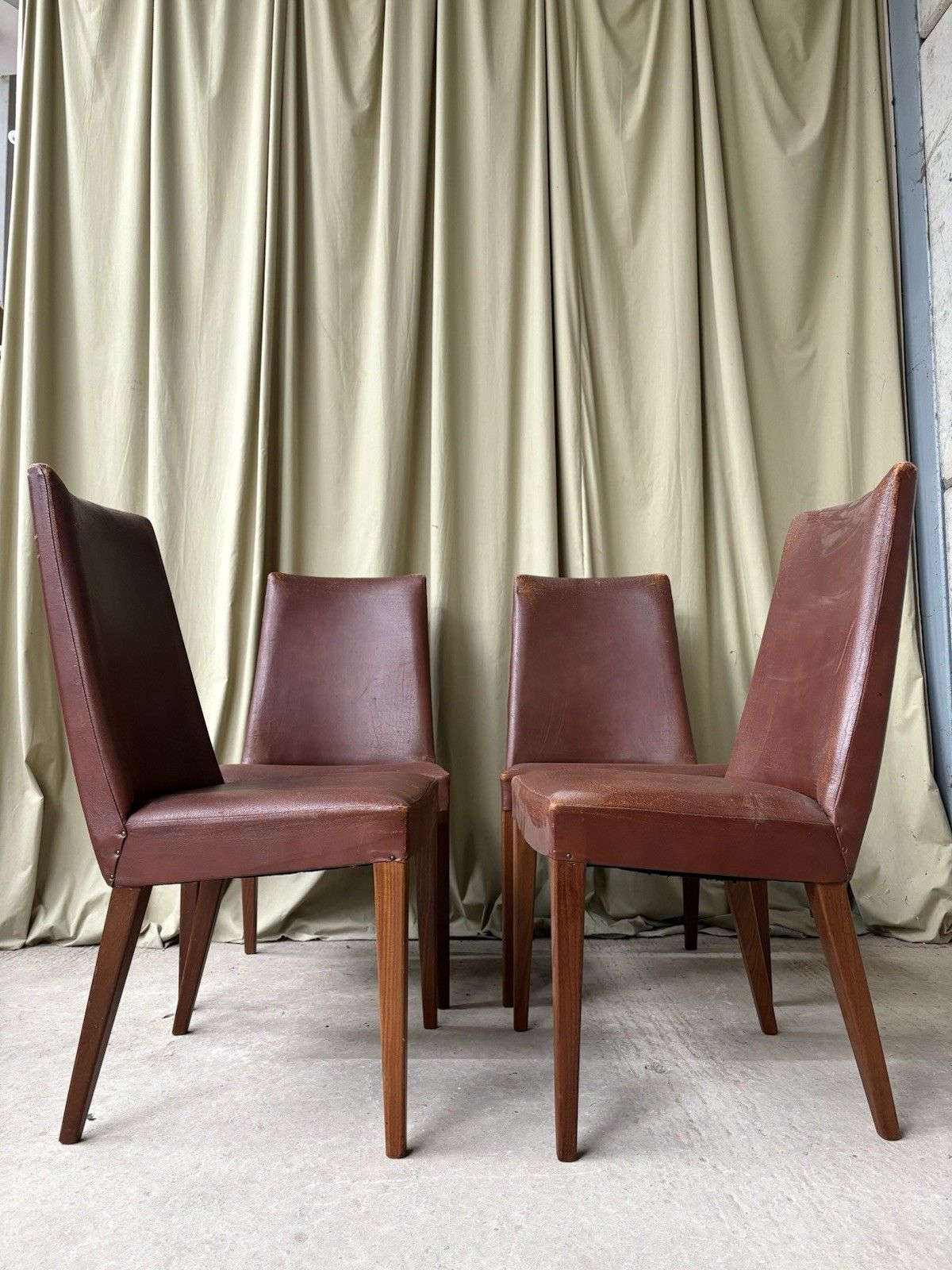 Vtg Mid Century Set Of 4 G Plan Dining Chairs Danish Scandi Retro R1039 photo 339.25