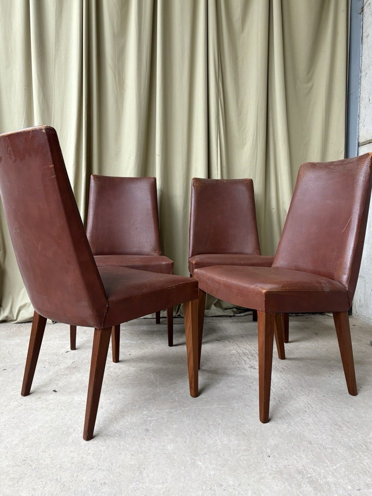 Vtg Mid Century Set Of 4 G Plan Dining Chairs Danish Scandi Retro R1039 photo vinterior