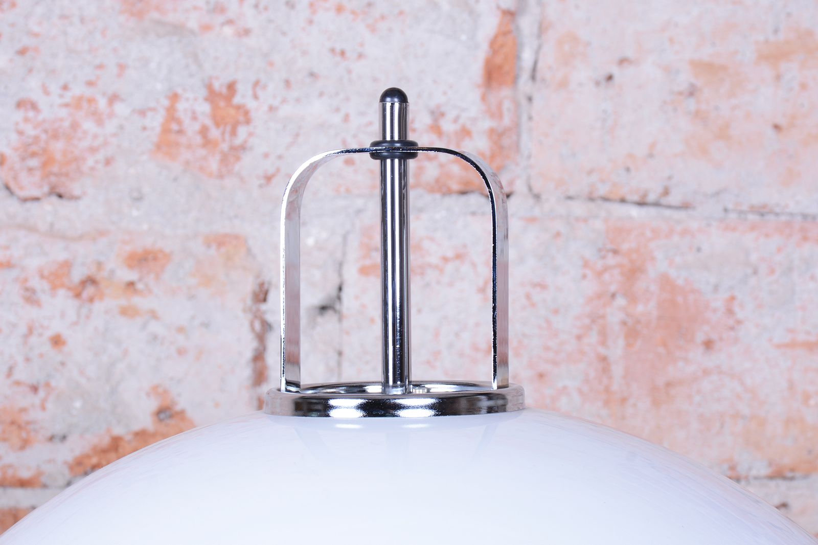 Original Mid Century Floor Lamp, By H. Guzzini For Meblo, Chrome, Italy, 1960s photo 1000.0