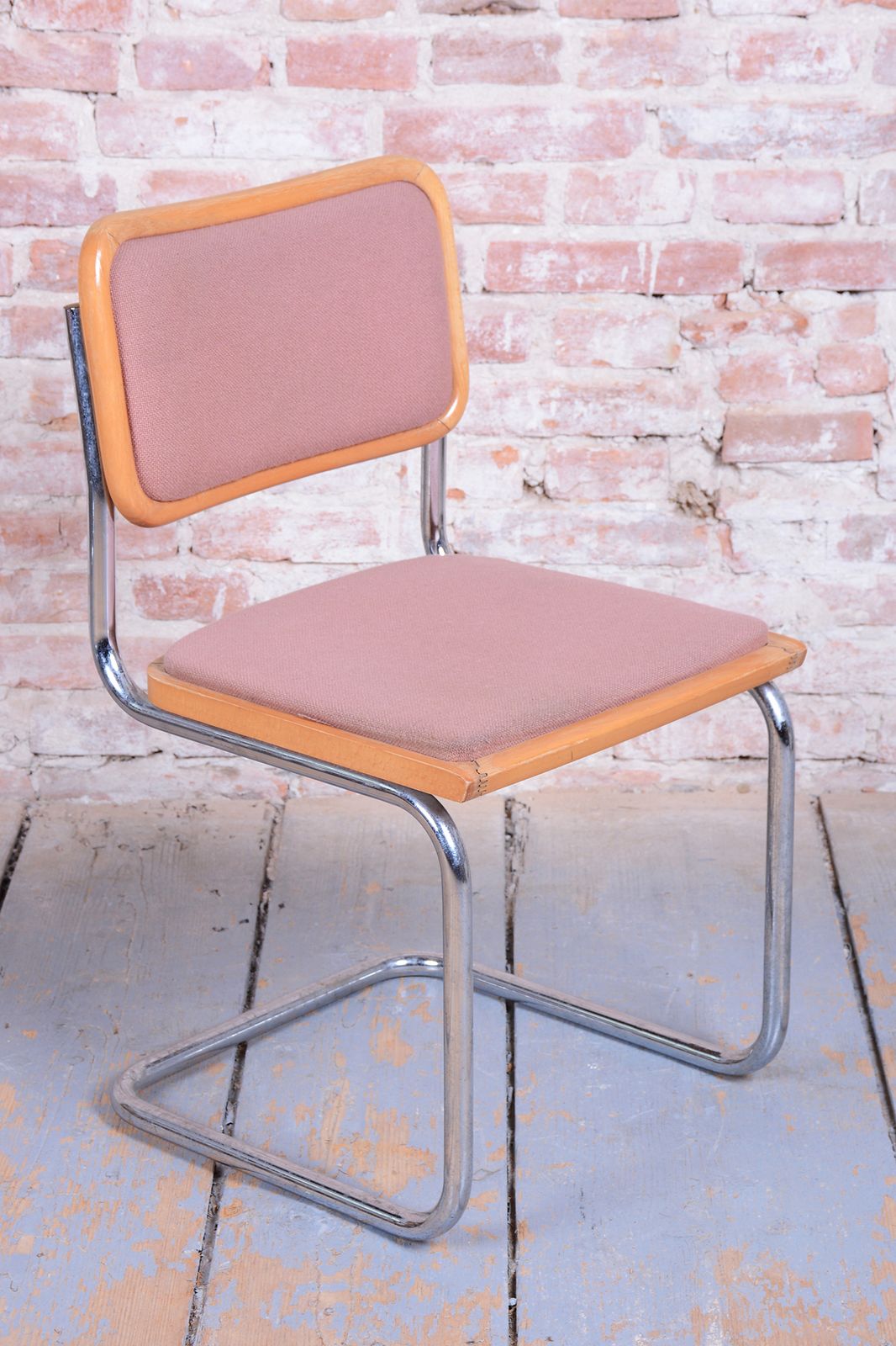 Set Of Four Original Bauhaus Cesca Chairs, By M. Breuer, Chrome, Italy, 1980s photo 1450.0
