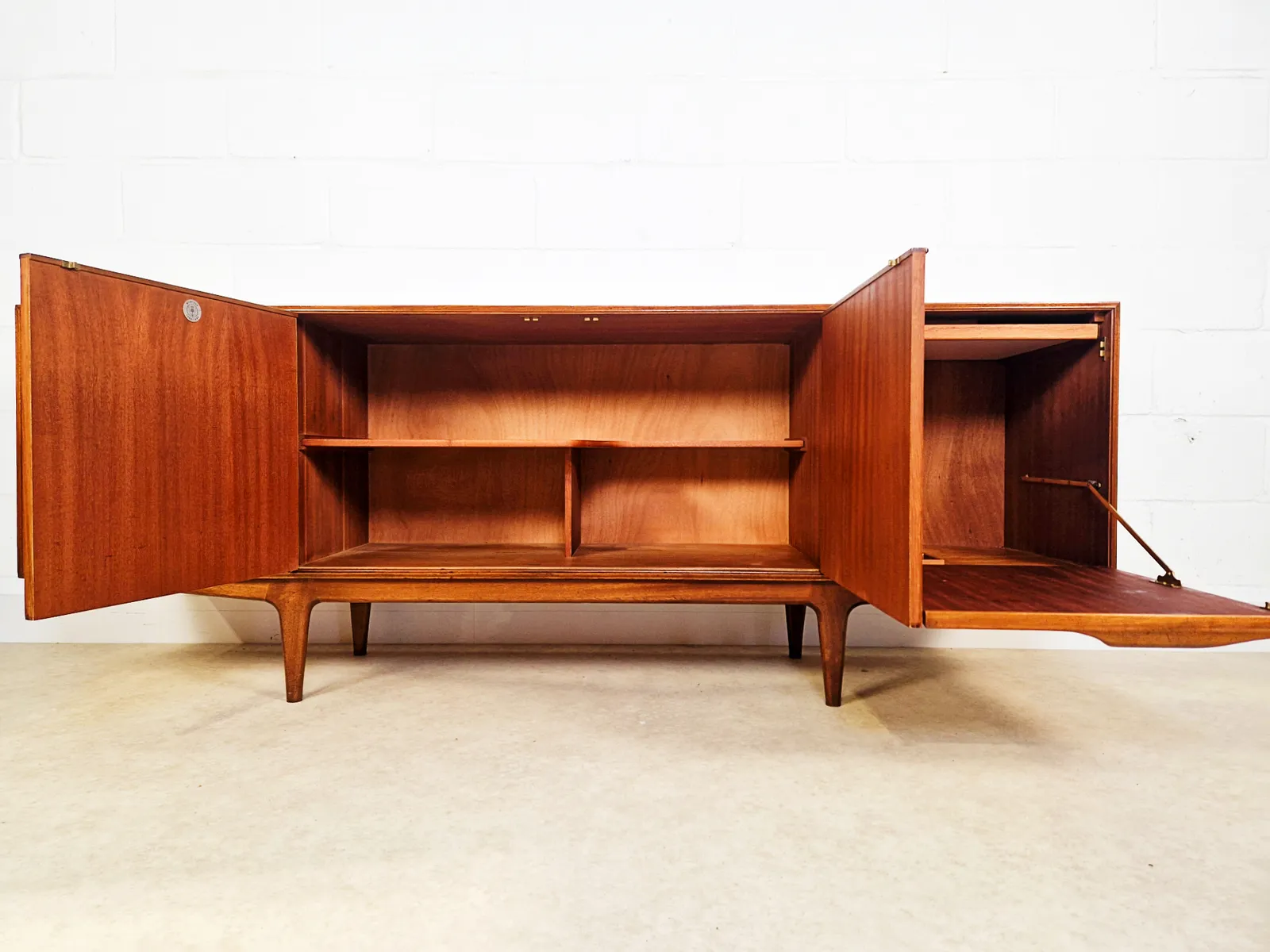 Tom Robertson For McIntosh Dunvegan Mid Century 1960s Teak Sideboard Credenza Pg020 photo for sale