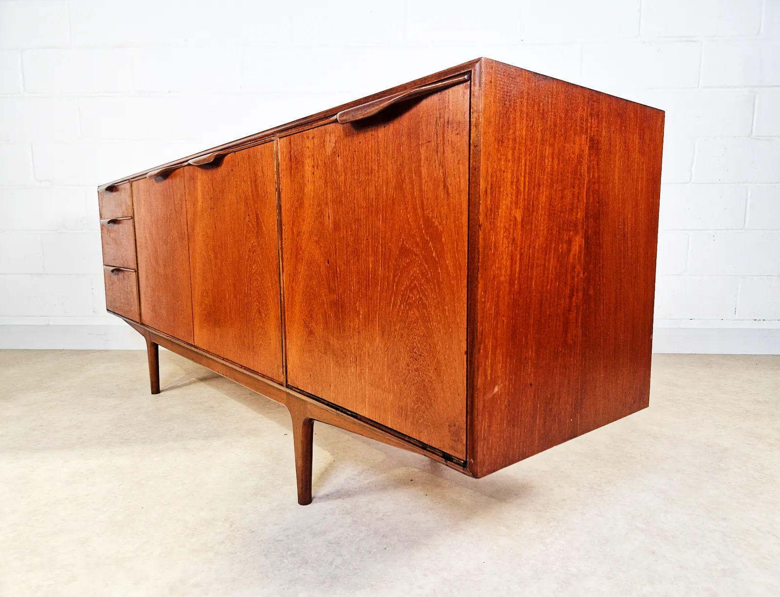Tom Robertson For McIntosh Dunvegan Mid Century 1960s Teak Sideboard Credenza Pg020 photo vintage