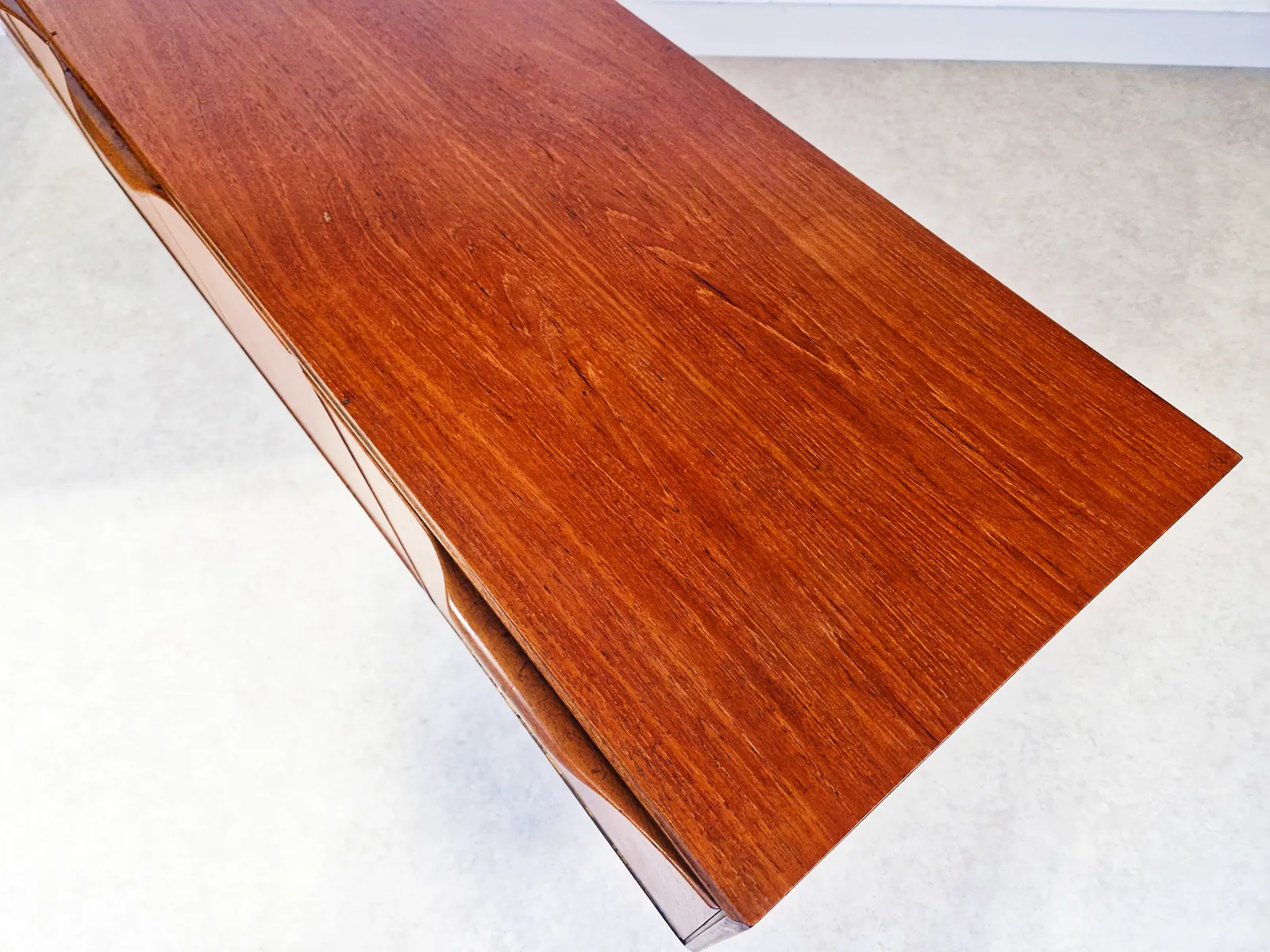 photo for sale Tom Robertson For McIntosh Dunvegan Mid Century 1960s Teak Sideboard Credenza Pg020