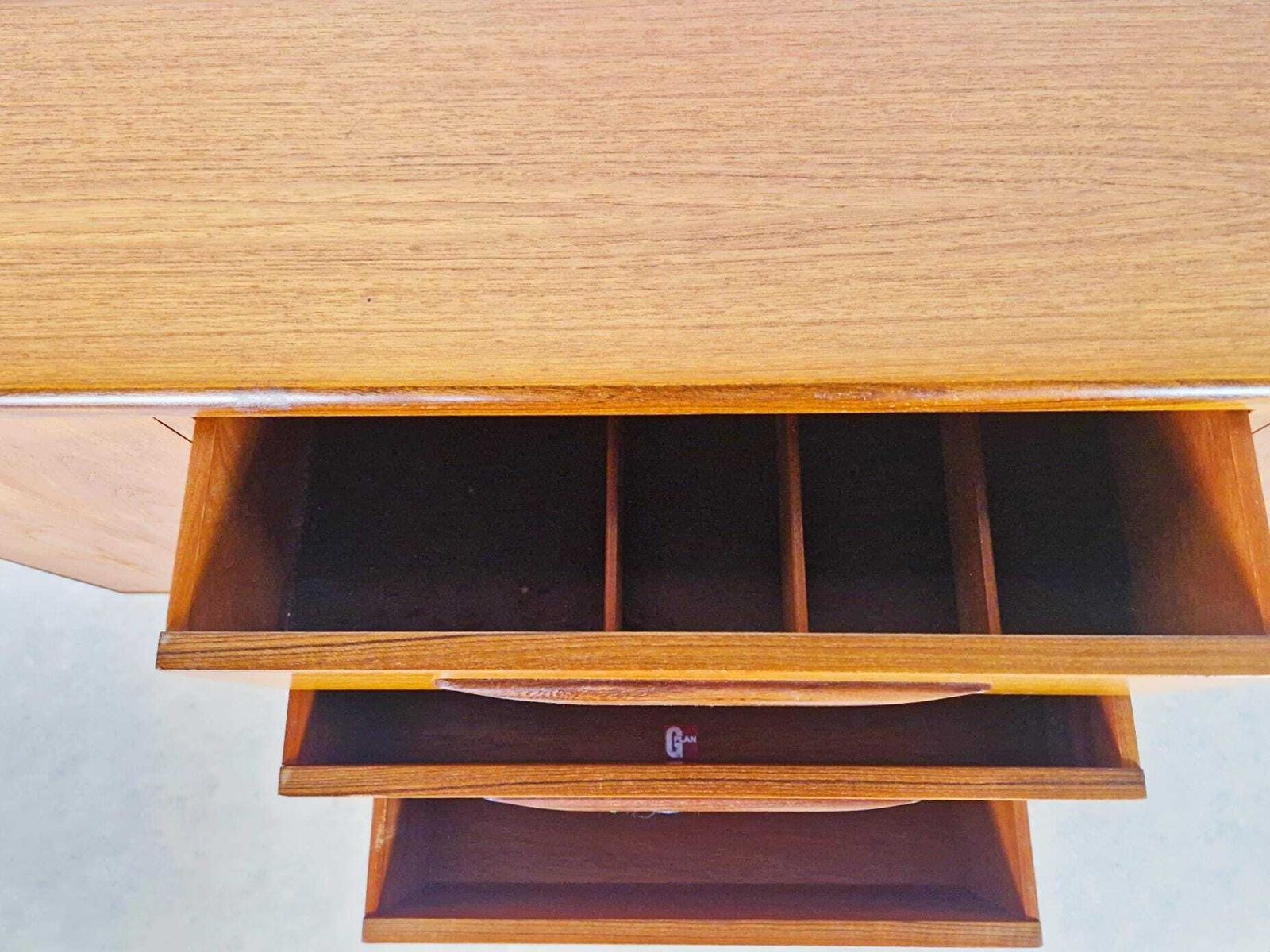 G Plan Fresco Vintage Mid Century Danish Design Medium Teak Sideboard Credenza Bl700 photo buy