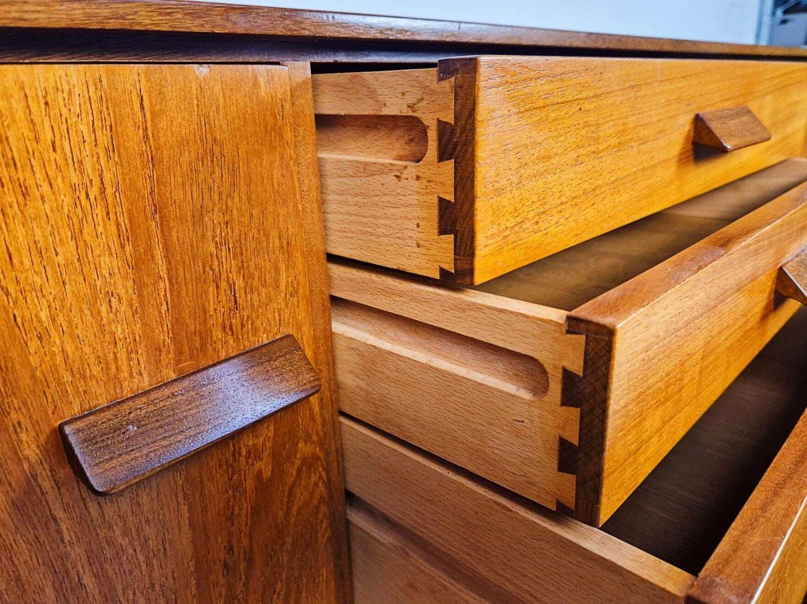 Ib Køfod Larsenfor G Plan Vintage Mid Century Danish Sideboard Credenza Bl041 photo buy