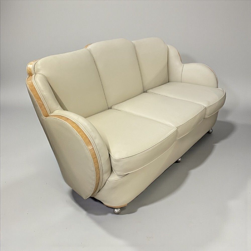 Art Deco ‘Cloud’ Sofa By Harry And Lou Epstein photo for sale