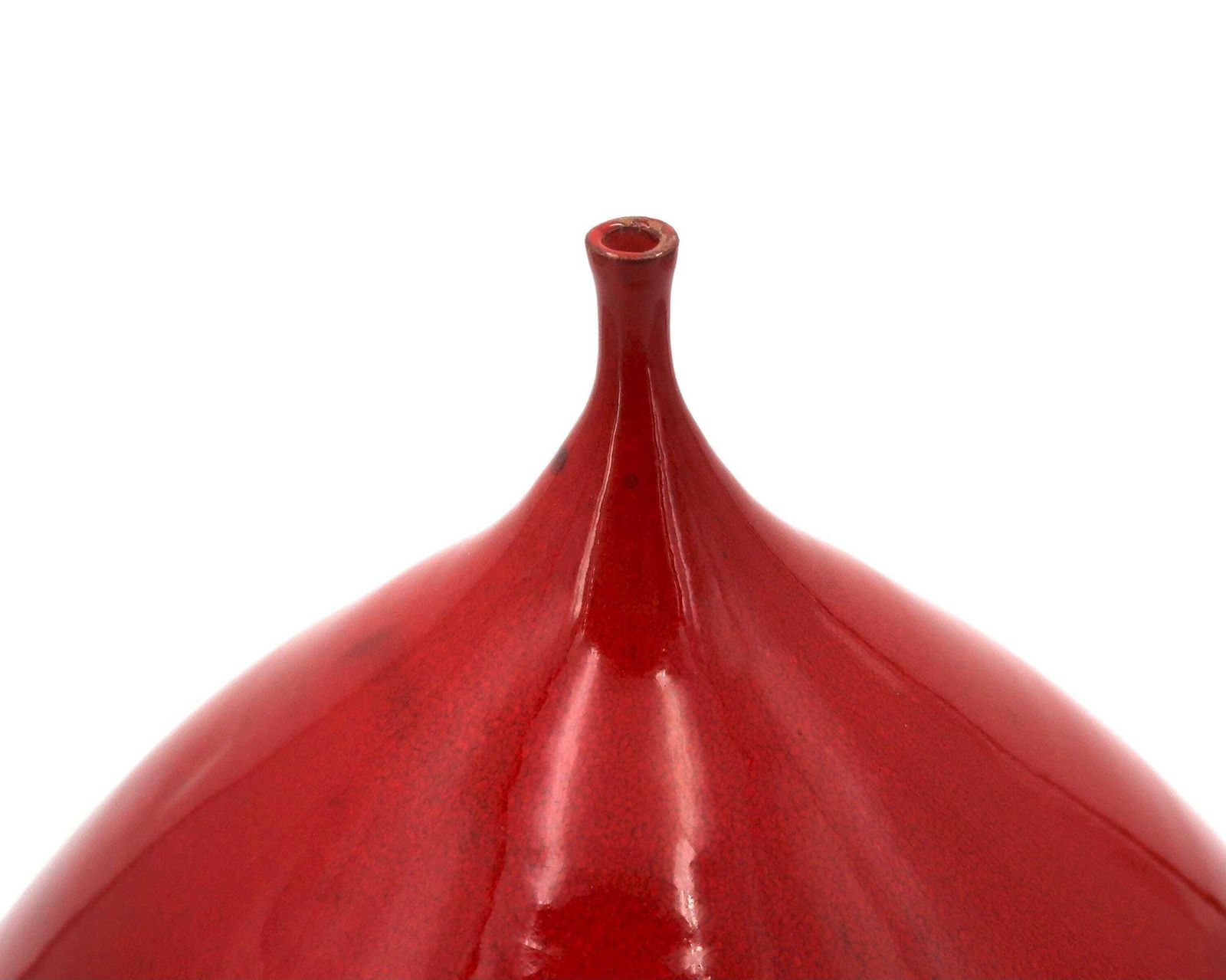 Large Belgian Red Ceramic Vase, 1960s / Modernist, Mid Century Modern, Lampecco, Amphora, Perignem, Paco photo 968.0