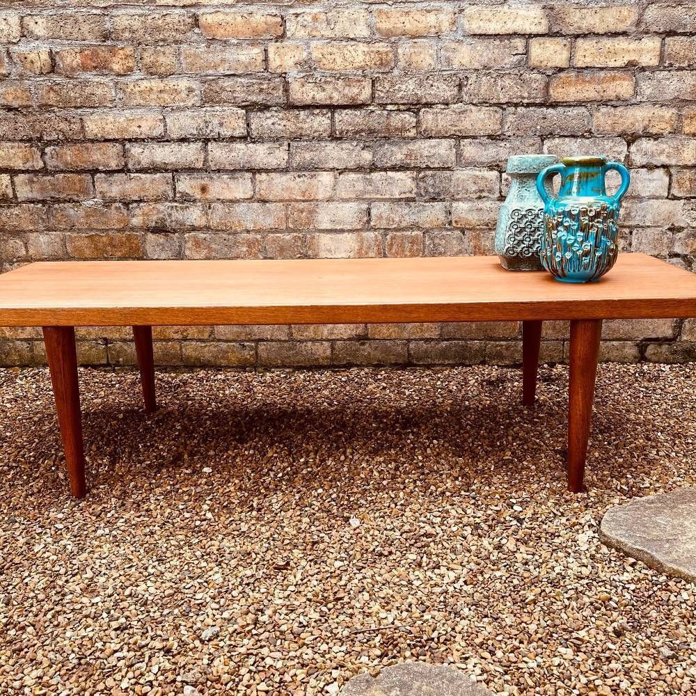 Arne Hovmand Olsen For Mogens Kold Teak Coffee Table – Model Mk118, Denmark C.1960 photo Furniture