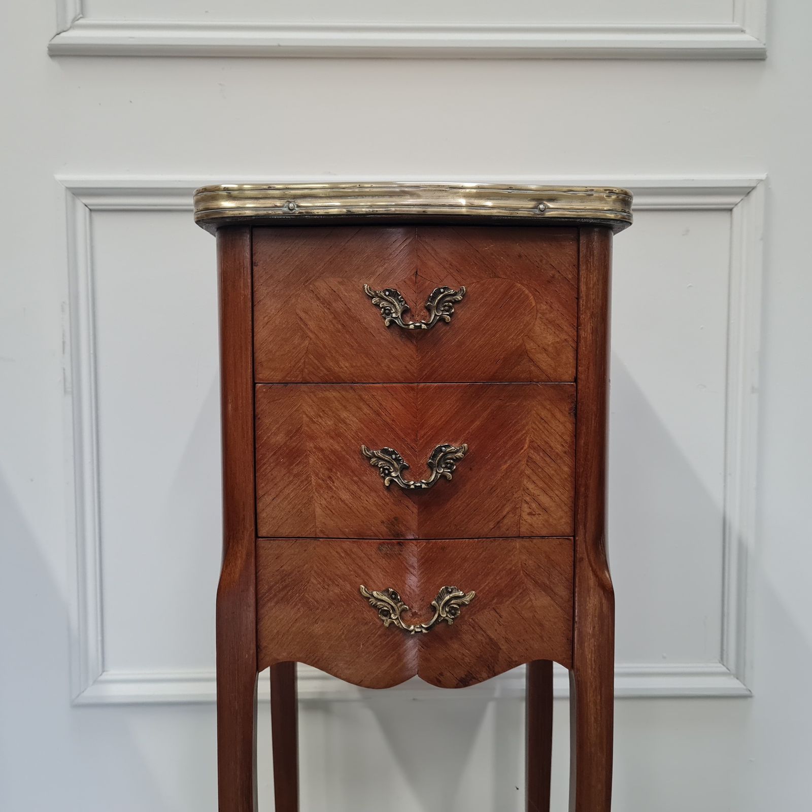 French Kingwood Bedside Cabinets C1930 photo for sale