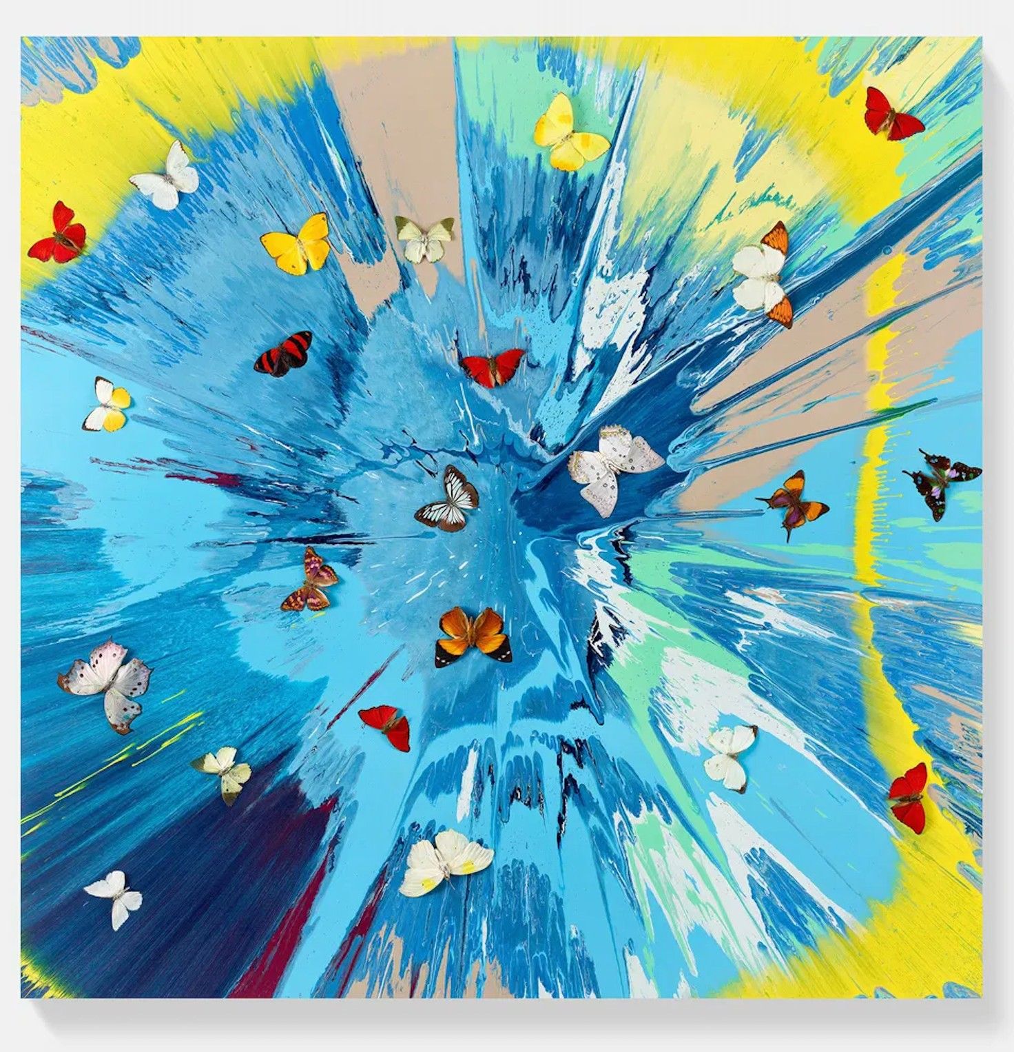 Damien Hirst Dreams / H19 3   Luna Chrysalis, 2025