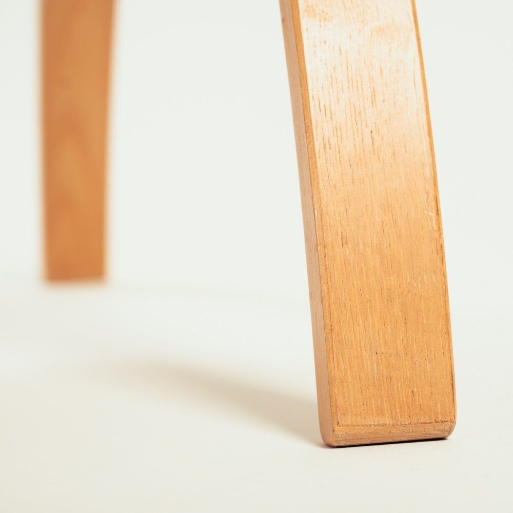 photo for sale Folding Chair In Rattan And Wood By Gijs Bakker For Catelijn, Netherlands 1976