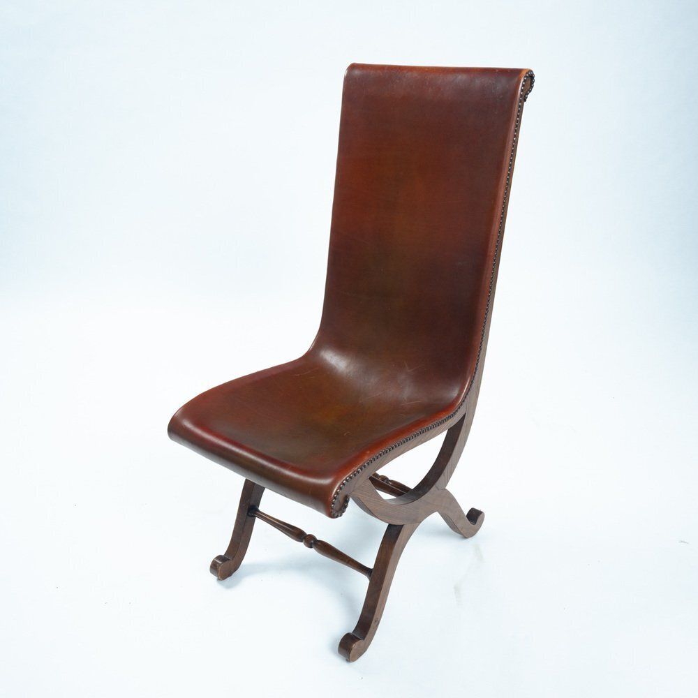 Spanish Slipper Chairs By Pierre Lottier For Almazan, 1970s photo buy
