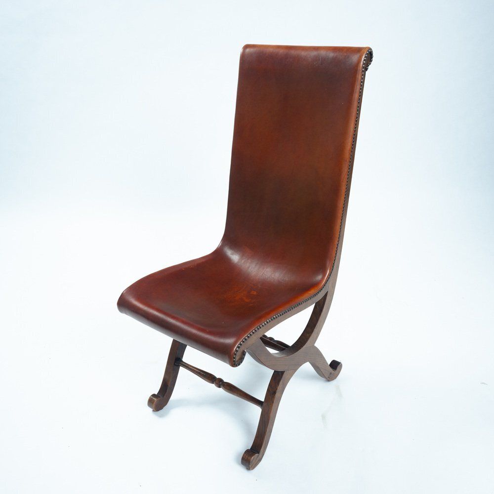 976.0 Spanish Slipper Chairs By Pierre Lottier For Almazan, 1970s photo