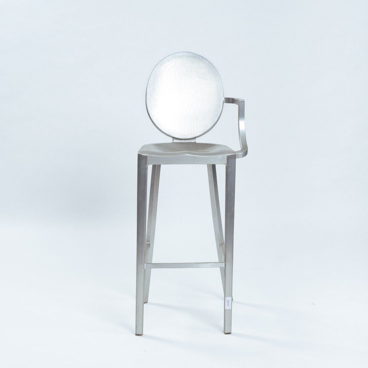 Kong One Arm Aluminium Barstool By Philippe Starck For Emeco, 1980s photo 2555.0