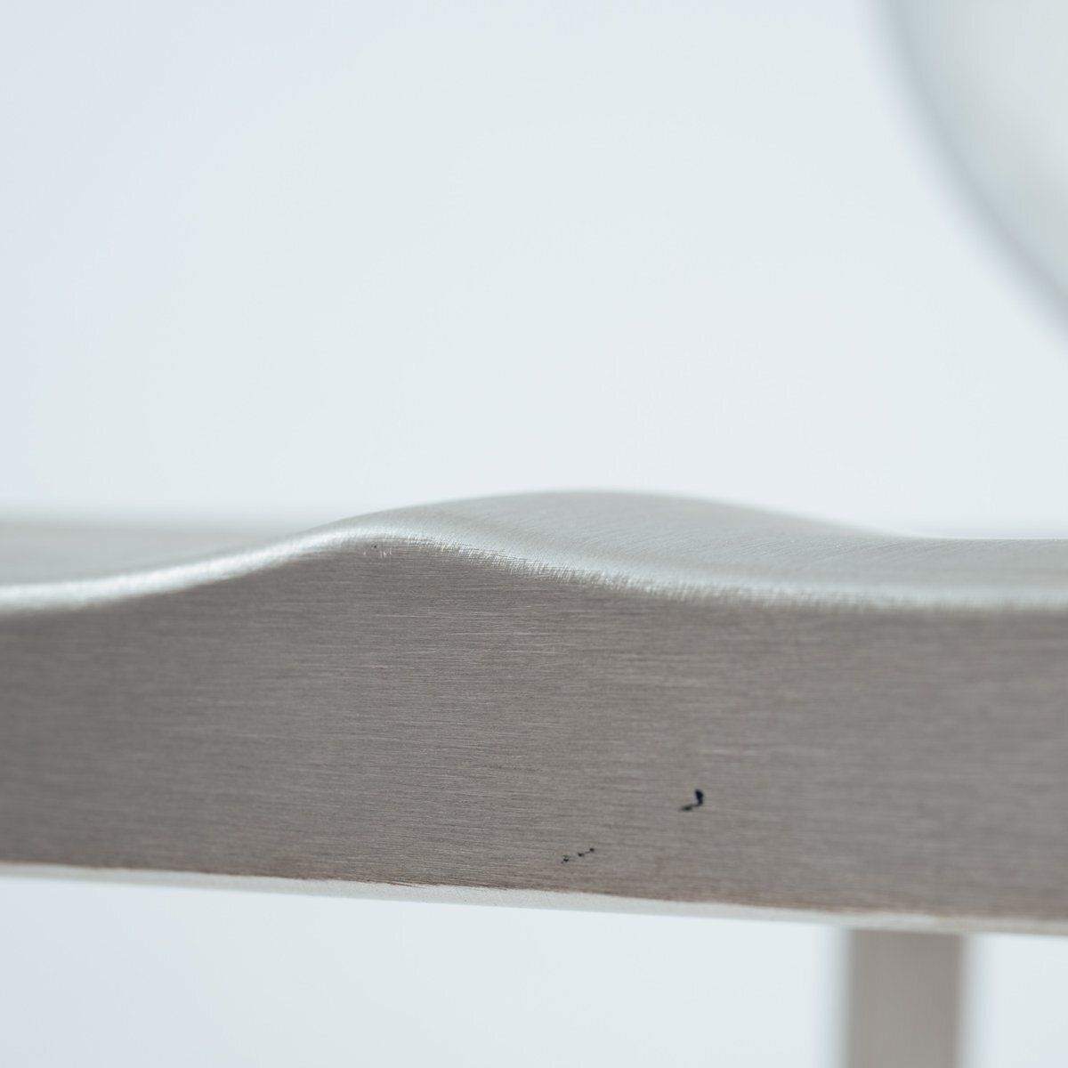 photo vintage Kong One Arm Aluminium Barstool By Philippe Starck For Emeco, 1980s