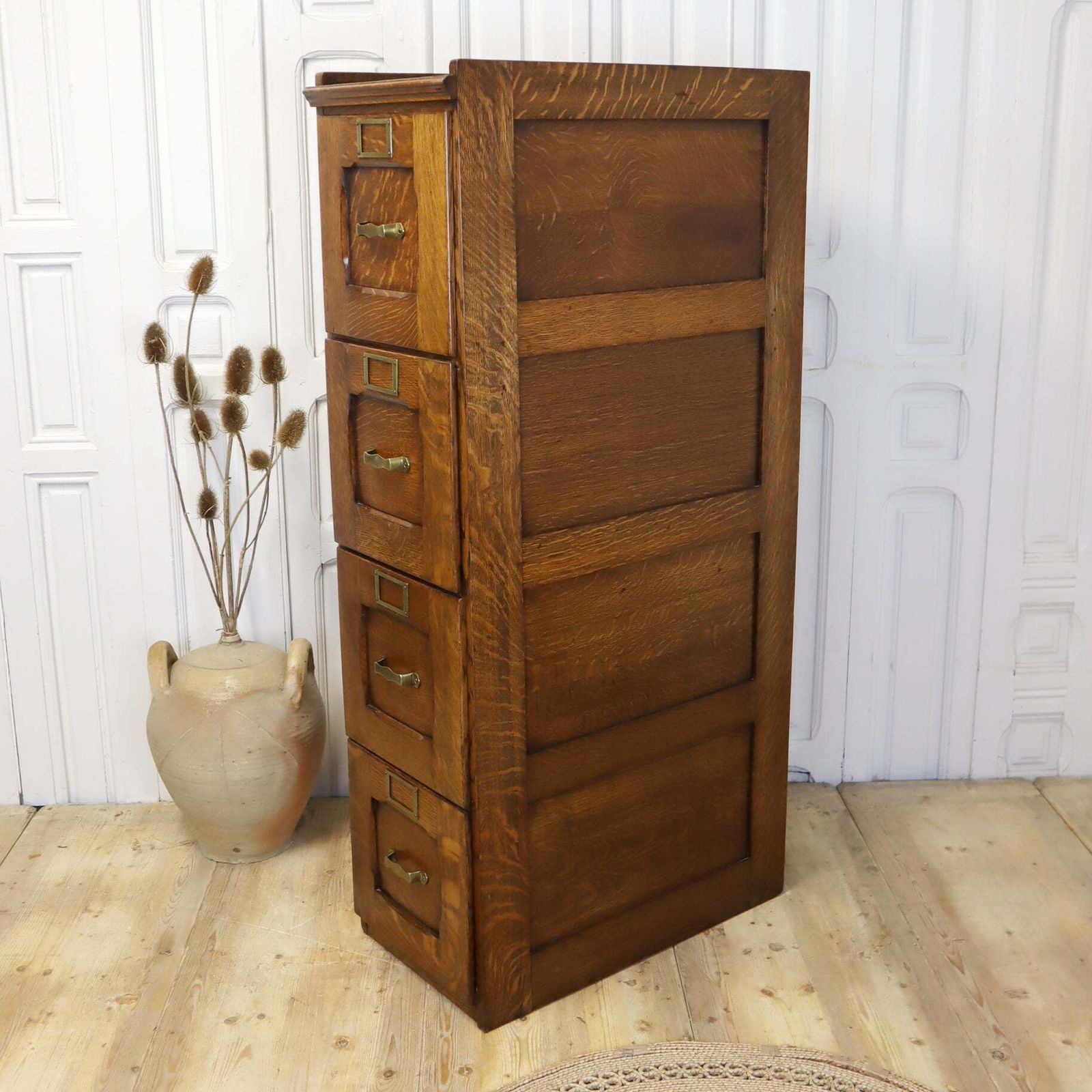 Antique Oak Filing Drawers., Mid 20th Century photo buy