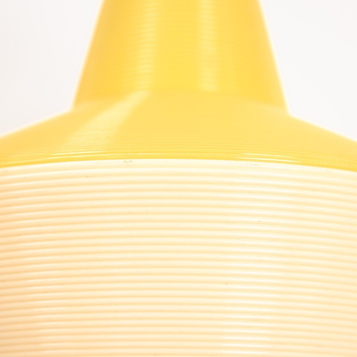 Yellow Cellulose Pendant Lamp By A.R.P And Rotaflex, 1970s photo Lighting