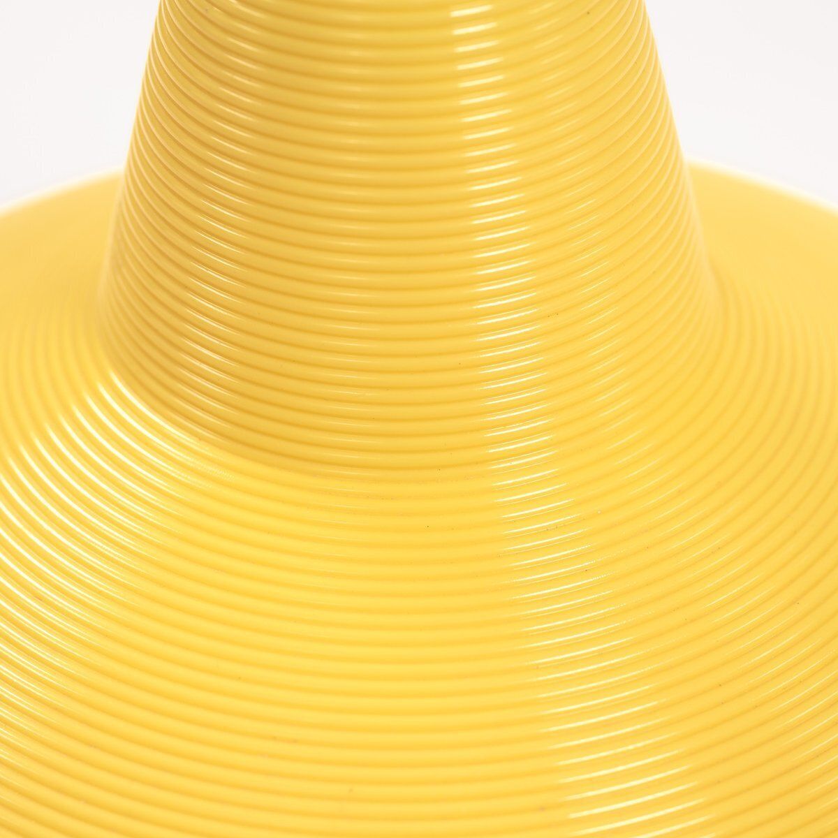 Yellow Cellulose Pendant Lamp By A.R.P And Rotaflex, 1970s photo vintage