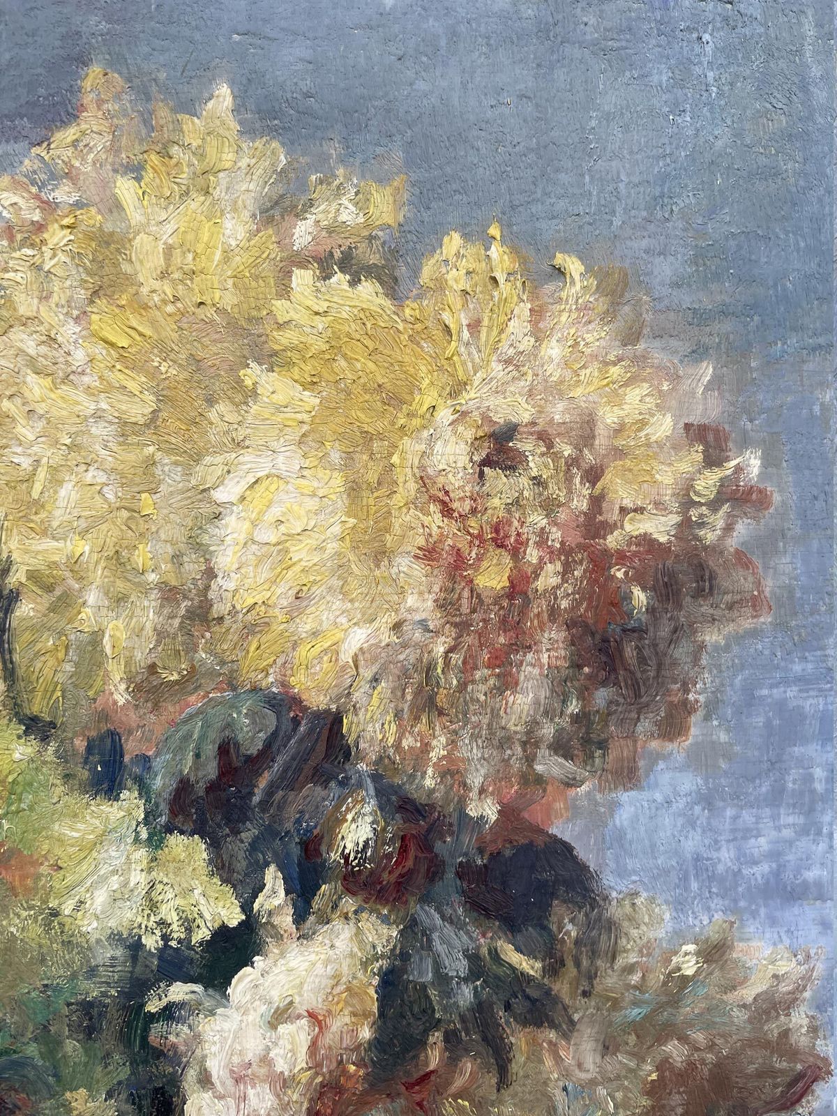 Art G. Gagneau, Composition With Dahlias And Gerberas photo