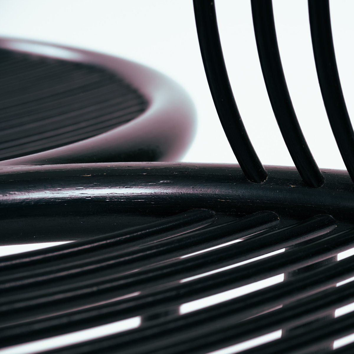 6834.0 Bentwood Lübke Vis A Vis Armchair By Herbert Ohl, Germany, 1984 photo