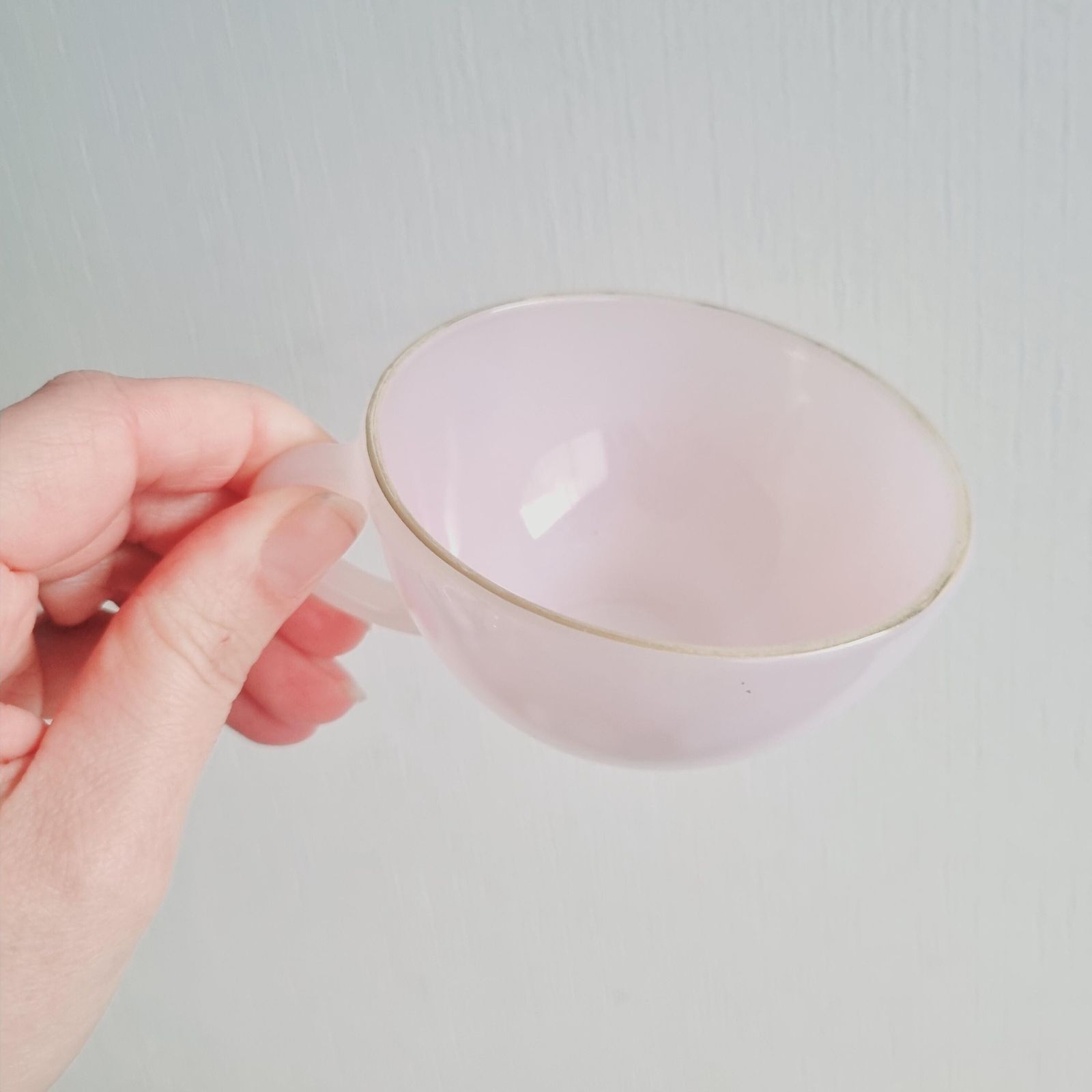 Vintage Acropal Opale French Teacups/Coffee Cups   Set Of Five photo vintage