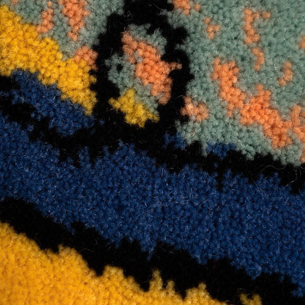 Postmodern Art Rug By Pierre Baldain For Neder, Belgium photo vinterior