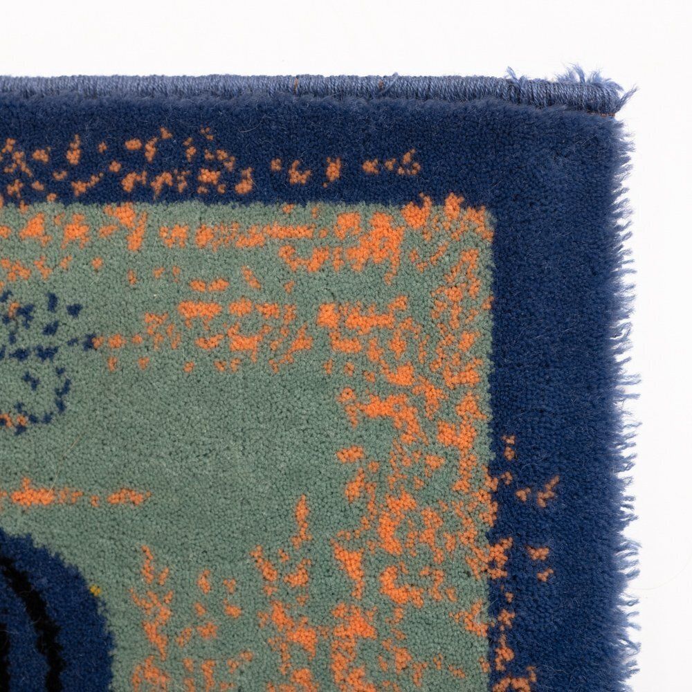 Textiles Postmodern Art Rug By Pierre Baldain For Neder, Belgium photo